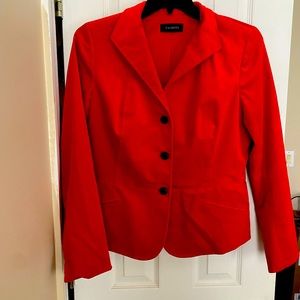 Bright Red Talbots Blazer 12